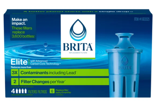 Brita Elite Replacement Water Filters (4-Count)