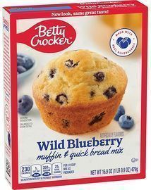 Betty Crocker Wild Blueberry Muffin Mix