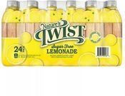 Nature's Twist Sugar Free Lemonade, 16.9oz, 24pk
