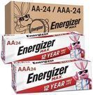 Energizer 24 Max AA & 24 Max AAA Batteries Combo Pack