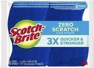 6 Pack of Scotch-Brite Zero Scratch Scrub Sponges