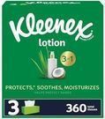 Kleenex Soothing Lotion Facial Tissues with Coconut Oil, 120ct, 3pk