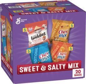 Sweet & Salty Snack Variety Pack, 20ct