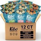 12 Pack of Kibo Chickpea Chips 3 Flavor Variety Pack (1oz Bags)