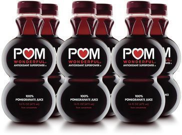 POM Wonderful 100% Pomegranate Juice - Pack of 6