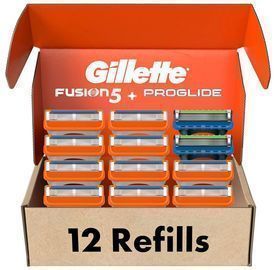 Gillette Fusion5 Men's Razor Blade Refills, 12pk