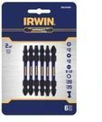 Irwin 6-Pack Impact Performance Series 2-1/2 in. L Impact Double-Ended Screwdriver Bit Set