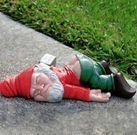 Funny Drunk Dwarf Garden Gnome Statue