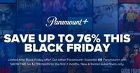 Paramount+ Essential OR Paramount+ w/ SHOWTIME