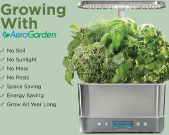 AeroGarden Harvest Elite Indoor Hydroponic Garden + Seed Pod Kit