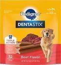 PEDIGREE DENTASTIX 32-Pack Large Dog Dental Treats Dental Bones, 1.72 lb. Pack