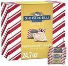 Ghirardelli Peppermint Bark Squares Collection Box, 24.7oz