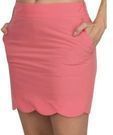 Three Sixty Six Women's Scallop Golf Skort