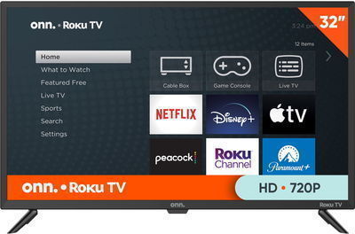Onn. 32" Class HD (720P) LED Roku Smart Television