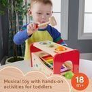 Fisher-Price Wooden Pound & Tap Bench Xylophone Musical Instrument Toy