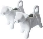 Better Homes & Gardens Porcelain Cow Creamers, Set of 2, 4 Ounces