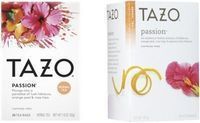 20-Count Tazo Herbal Tea Bags (Various)
