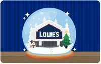 $100 Lowe's eGift Card (Email or Text Delivery)