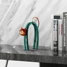 Tooarts U Shaped Cat Metal Ornament