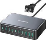 Rocoren 10 Ports USB C Charging Station for Multiple Devices
