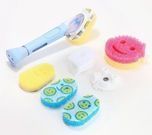 Scrub Daddy 9pc Dish Daddy Soap Wand with Interchangeable Cleaning Heads