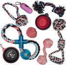9 Pack of Durable Dog Rope Toys