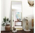 VooBang Mirror Full Length, 18" x 58" Floor Mirror with Stand