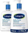 Cetaphil Face Wash Daily Facial Cleanser, 16oz, 2pk