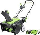 Greenworks 80V 22 Cordless Brushless Snow Blower with 4.0 Ah Battery and Rapid Charger