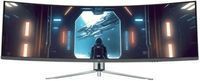 onn. 49" Curved 3840 x 1080p, 144Hz, 32:9, 1ms, DCI-P3 90%, R1500, Gaming Monitor