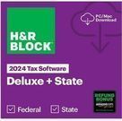 H&R Block Tax Software Deluxe + State 2024 W/Refund Bonus Offer
