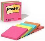 Post-it Notes, 3" x 3", Poptimistic Collection, 100 Sheet/Pad, 5 Pads/Pack