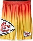 FOCO Men's Football Team Gradient Big Logo Training Shorts