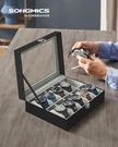 Songmics 10 Slot Watch Case
