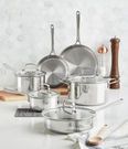 The Cellar Stainless Steel 11pc Cookware Set