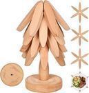 Set of 4 Wooden Trivets