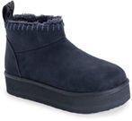 Muk Luks Women's Augie Mini Side-Zip Cozy Booties