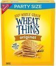 Wheat Thins Original Whole Grain Wheat Crackers, Party Size, 20oz
