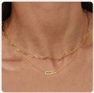 Paperclip Chain Necklace