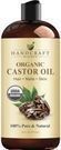 Handcraft Blends 16-Oz Organic Castor Oil