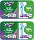 Swiffer Sweeper Wet Mopping Cloths 24 count