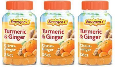 Emergen-C Citrus-Ginger Gummies, 36ct, 3pk