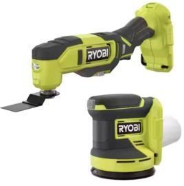 RYOBI ONE+ 18V Cordless 2-Tool Combo Kit with Multi-Tool and 5 in. Random Orbit Sander (Tools Only)