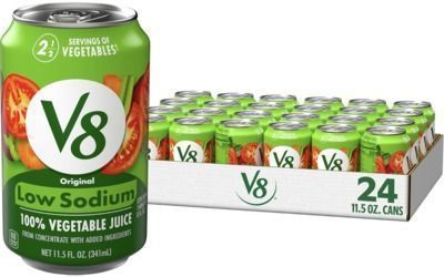 V8 24-Ct Low Sodium Original 100% Vegetable Juice