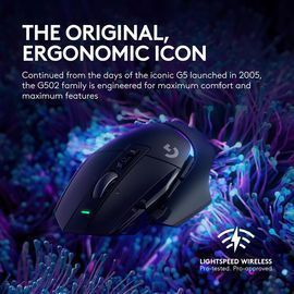 Logitech G502 X Plus Lightspeed Wireless Optical Mouse
