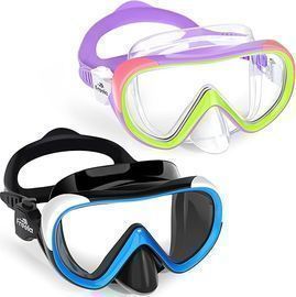 Freela Kids Swim Goggles with Nose Cover