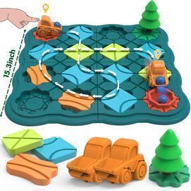 30 PC STEM Logic Road Builder Brain Teasers Puzzles For Kids