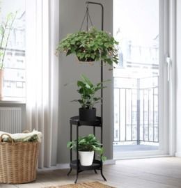 Deluxe Hanging Plant Stand - 2 Set