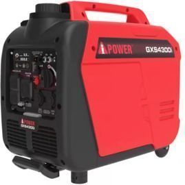 4300-Watt Recoil Start Gasoline Powered Light-Weight Inverter Generator