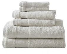 Tommy Bahama Island Retreat 6 Piece Solid Cotton Towel Set
